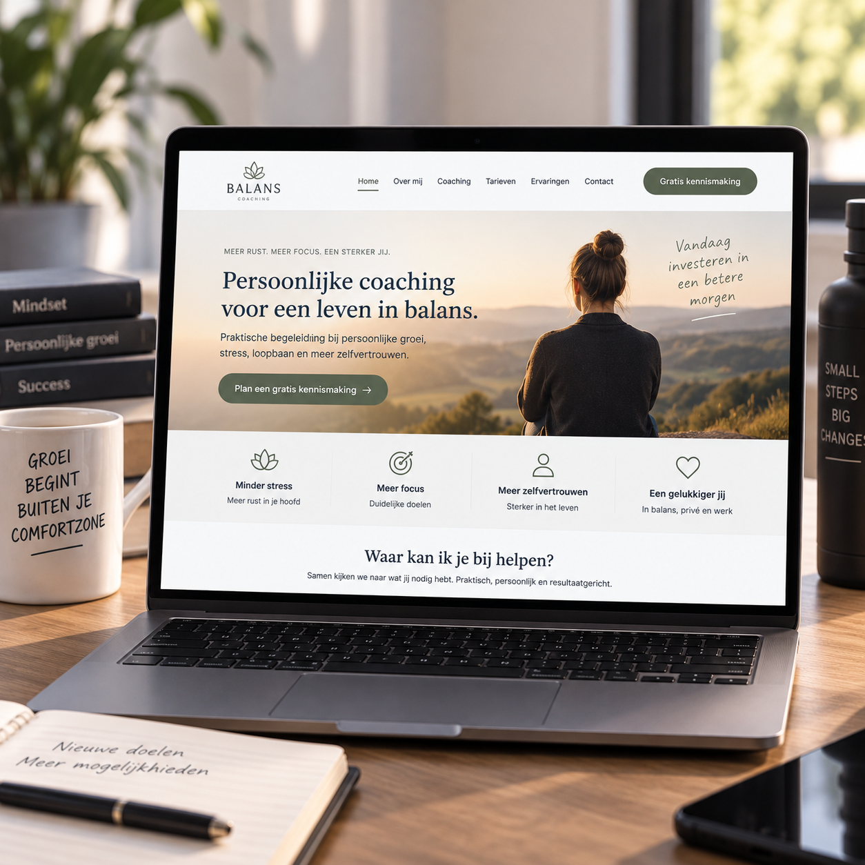 Website voor een coach: hoe krijg je meer aanvragen?